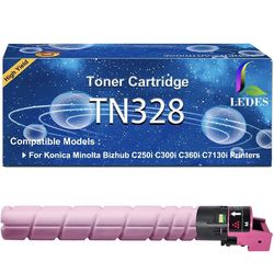 Toner Cartridge TN328 Compatible Replacement for Konica ( Pink)