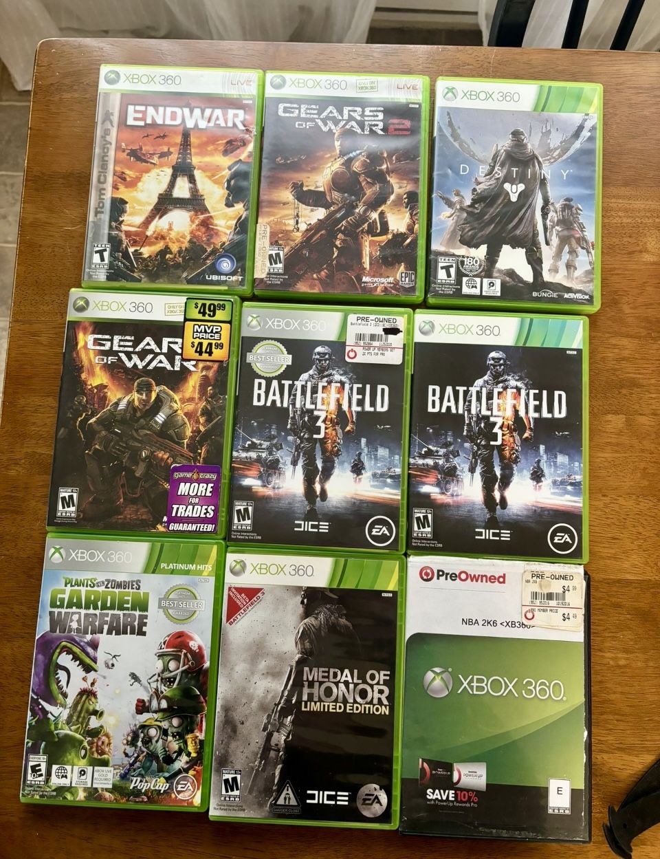 Random Xbox360 Games -bundle