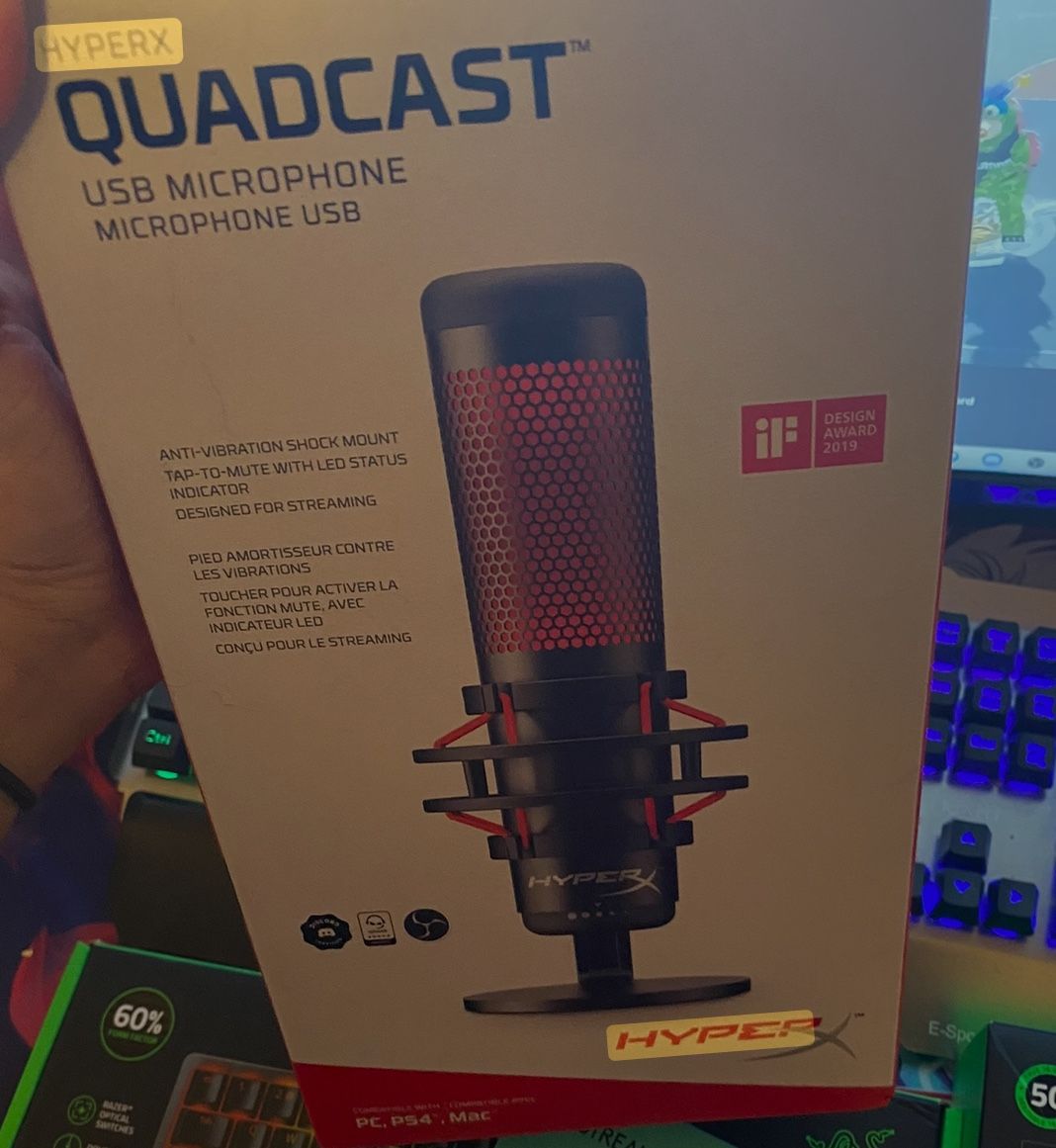 Hyper x Quadcast Microphone