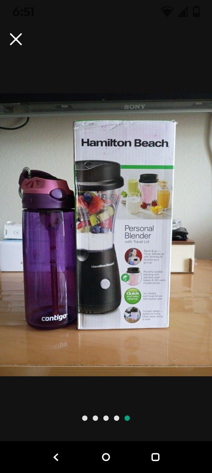 Personal Blender Dishwasher Safe