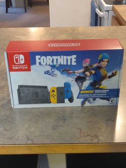 Nintendo Switch Fortnite Wildcat Bundle New In Box