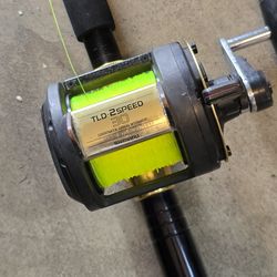 Shimano tld 30 reel/Star rod