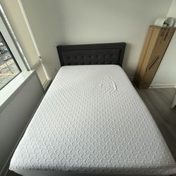 Queen Memory Foam Mattress & Bed Frame