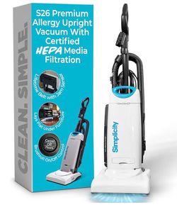 Simplicity Premium Allergy Upright Vacuum Cleaner  S26