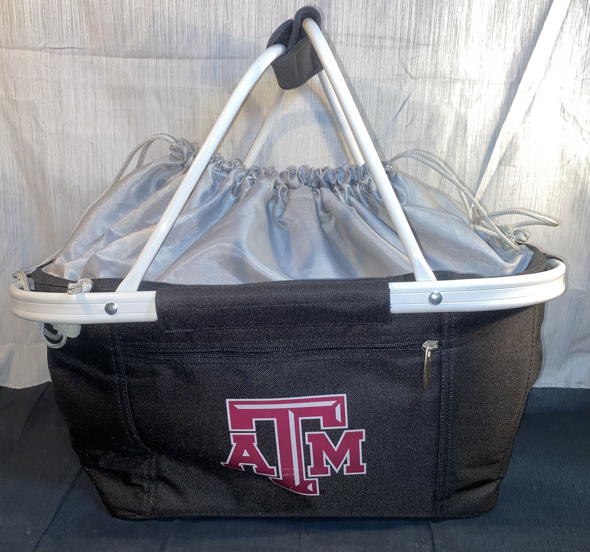 Texas A & M Metro Picnic Basket Collapsible Cooler Tote, Lunch bag & Tumbler