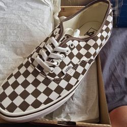 Vans Authentic Checkerboard Brown