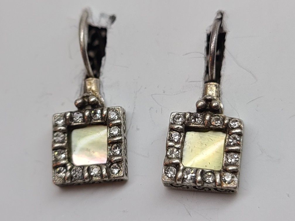 VINTAGE ART DECO CUBE MARCASITE