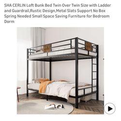 Twin Bunk beds 