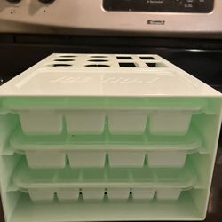 Mini Ice Cubes And Popsicle Tray