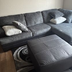 Brand New Sectional And Rug Set 