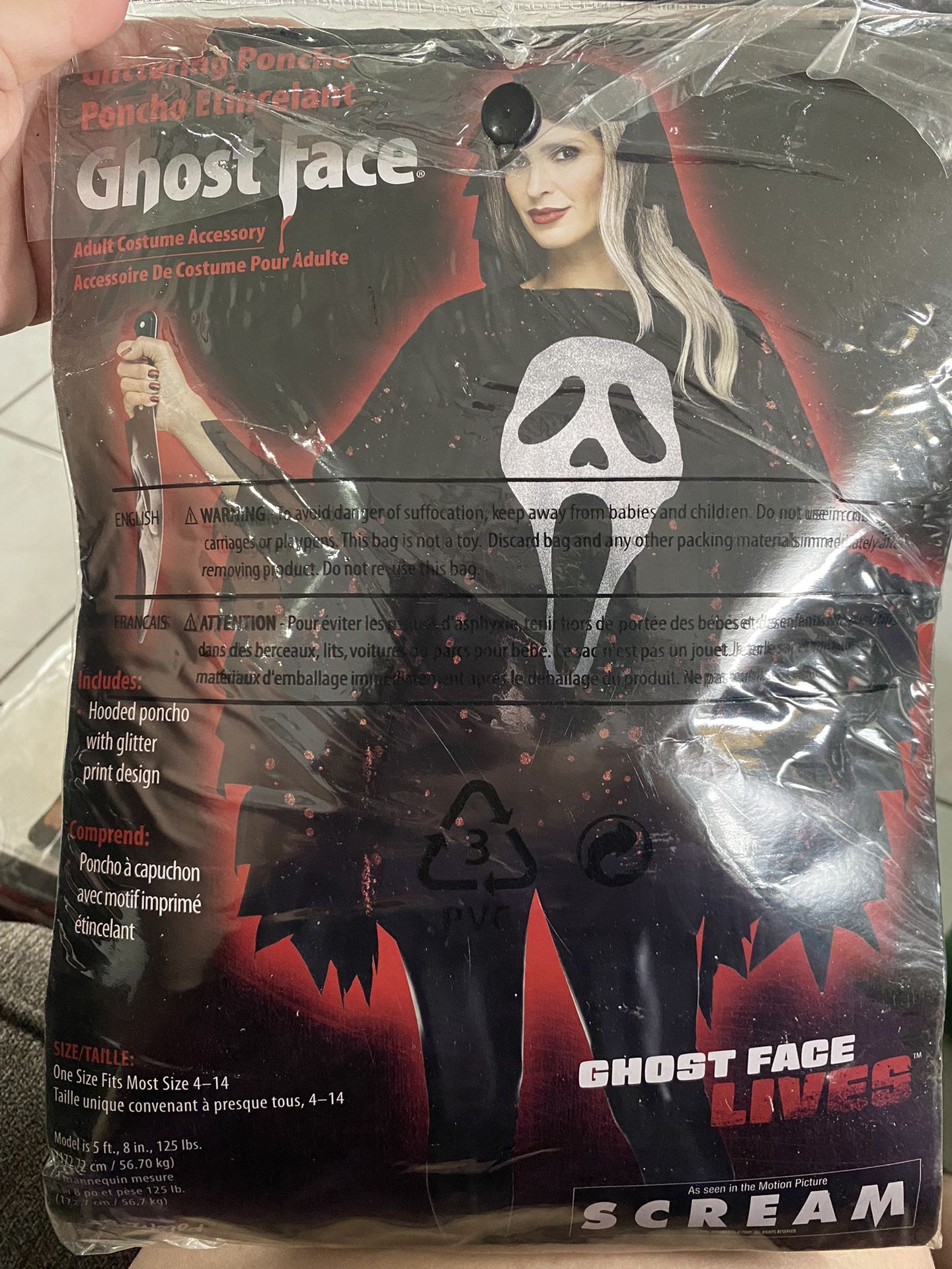 Halloween Costume Plus Size Poncho