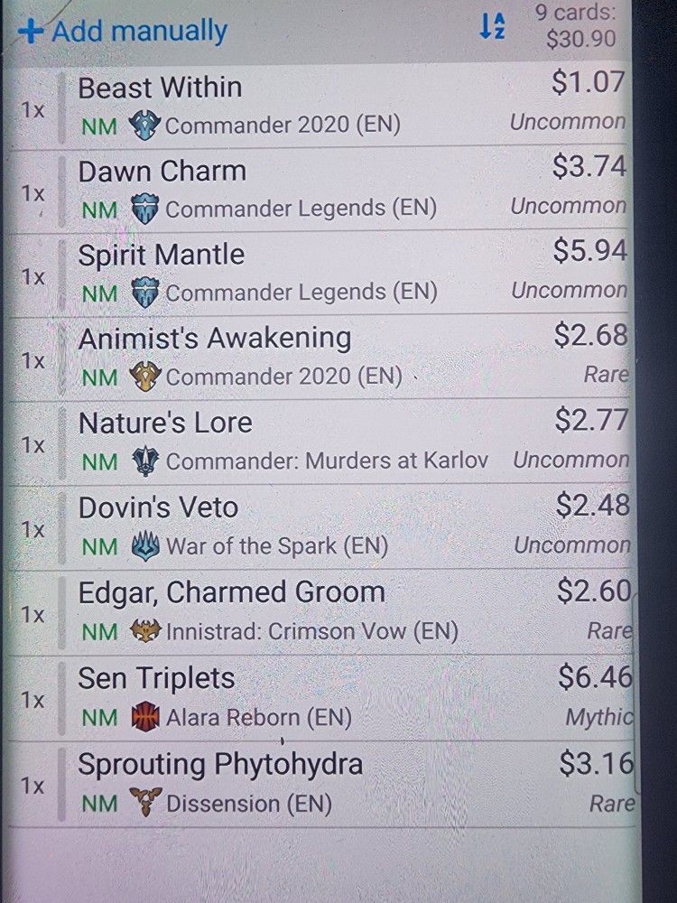 Magic The Gathering Cards Mtg