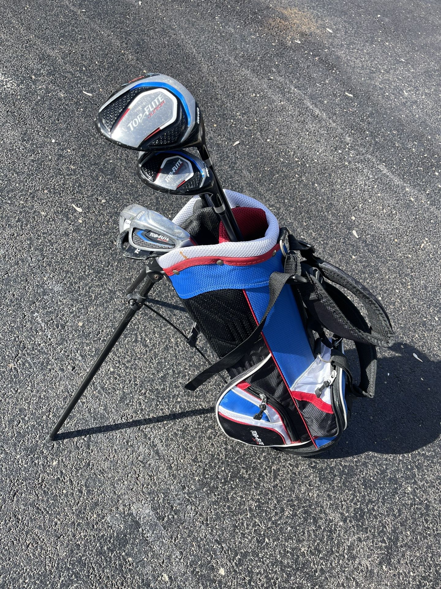 Top Flight Bag And Club Set
