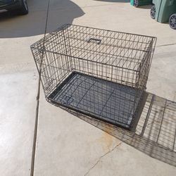 Dog Cage Medium Size Like New Condition No Rust