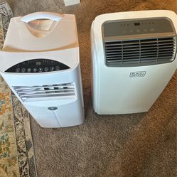 Two Portable Rolling AC Units   