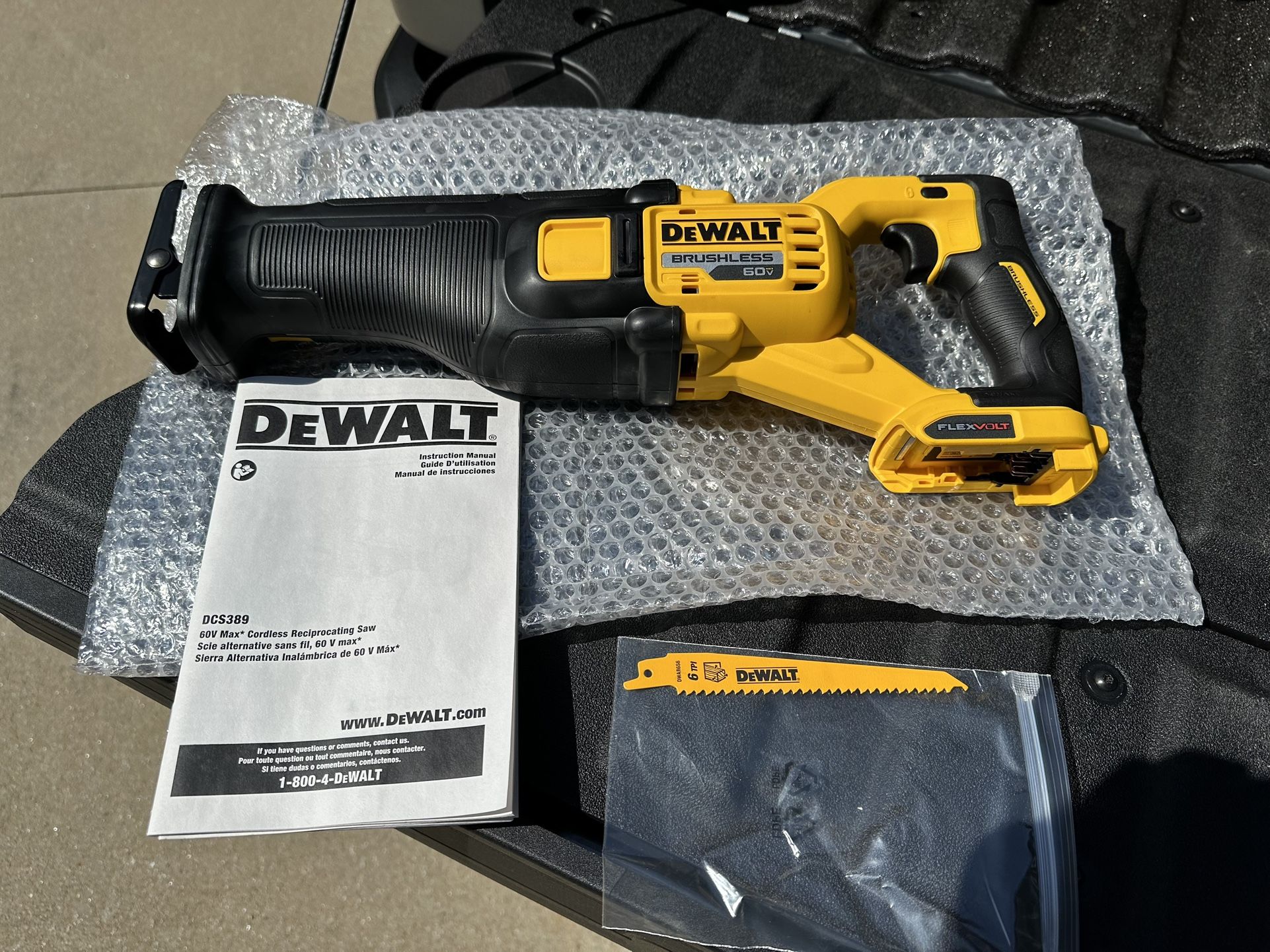 Dewalt 60v Brushless Reciprocating Saw