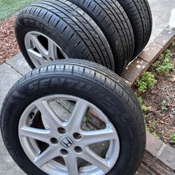Honda Cívic Rims And Tires Wheels Civic SI Rims 