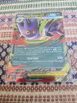 Mega Gengar EX From Phantasmal Flames, ENG Pokémon