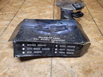 Mosfet Power Car Audio Amplifier