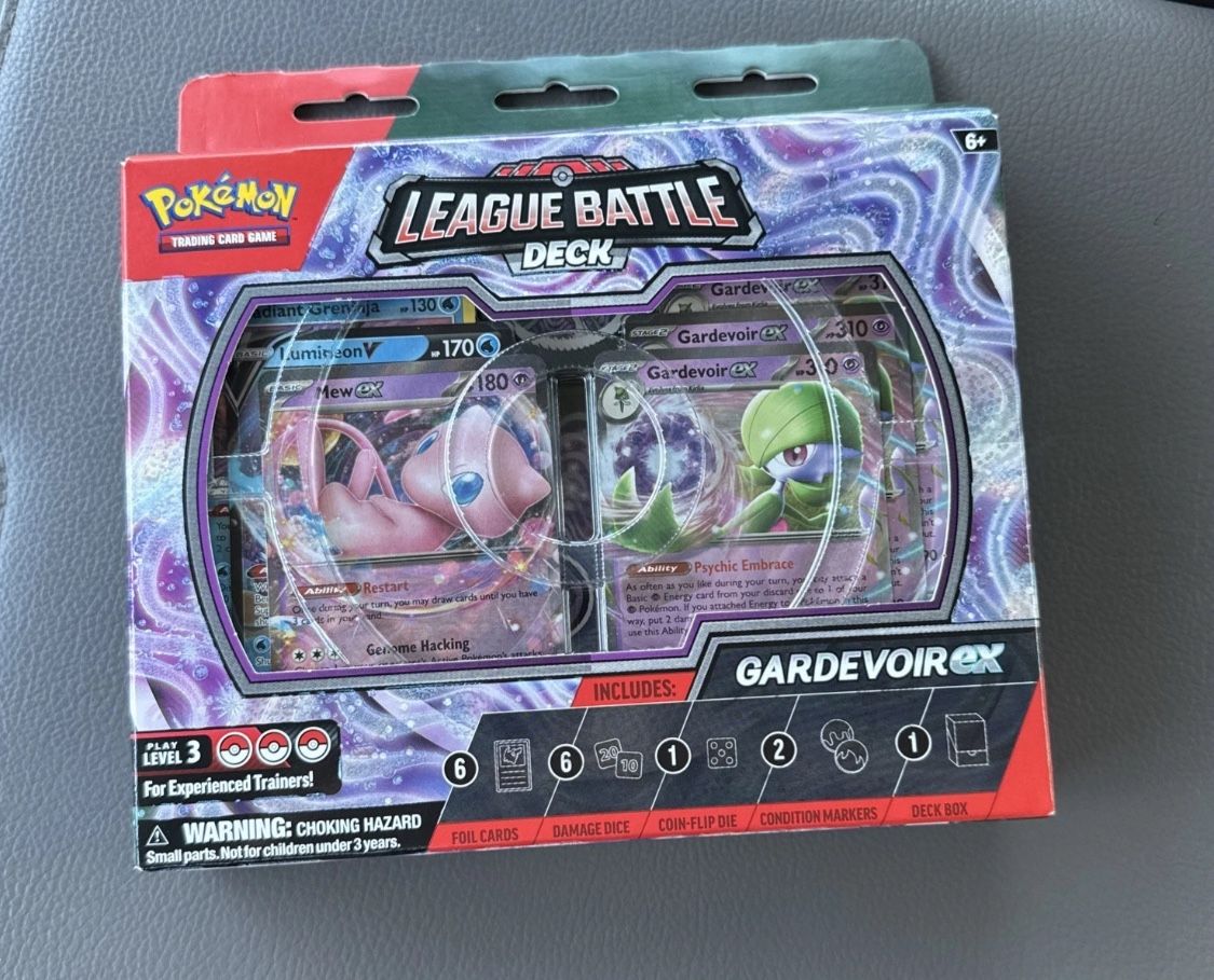 2 Pokemon TCG Leagure Battle Deck Gardevoir Ex - SEALED Pokémon Cards Boxes