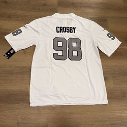 Maxx Crosby White Las Vegas Raiders brand new with tags