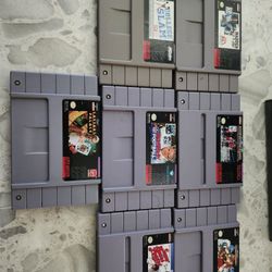 7 Super Nintendo Games