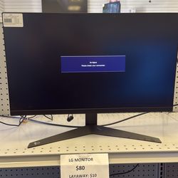 Lg Monitor $10 For Layaway 