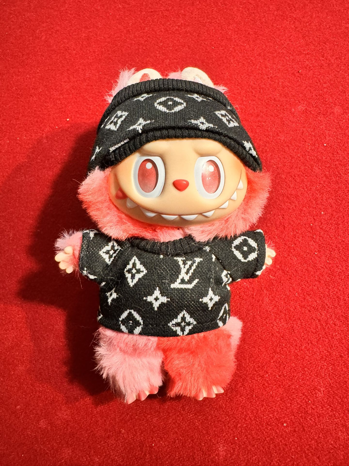 LV Louis Vuitton Print Labubu Outfit