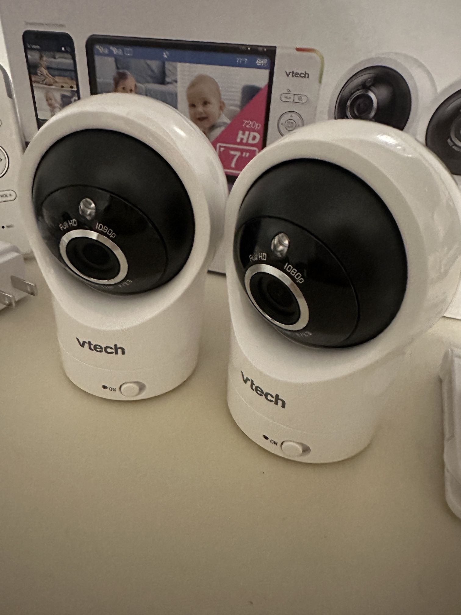 Vtech Pan Tilt Camera Smart High Definition Video Monitors