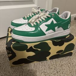 BAPE Bapestas Green Size 11