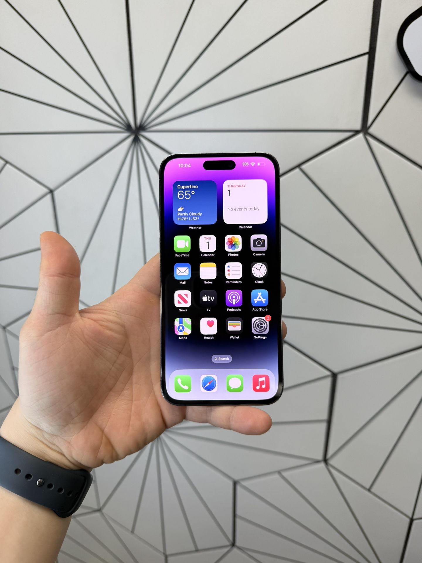 iPhone 14 Pro Max Purple Unlocked Dual Sim (physical & E-Sim) Excellent