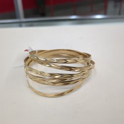 14k Gold Bangle Bracelet Regular Price $2050 Sale Right Now $1989 If You Are Interested Please Ask For Maribel Thank You 