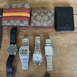 4 Watch / 3 Wallet Bundle