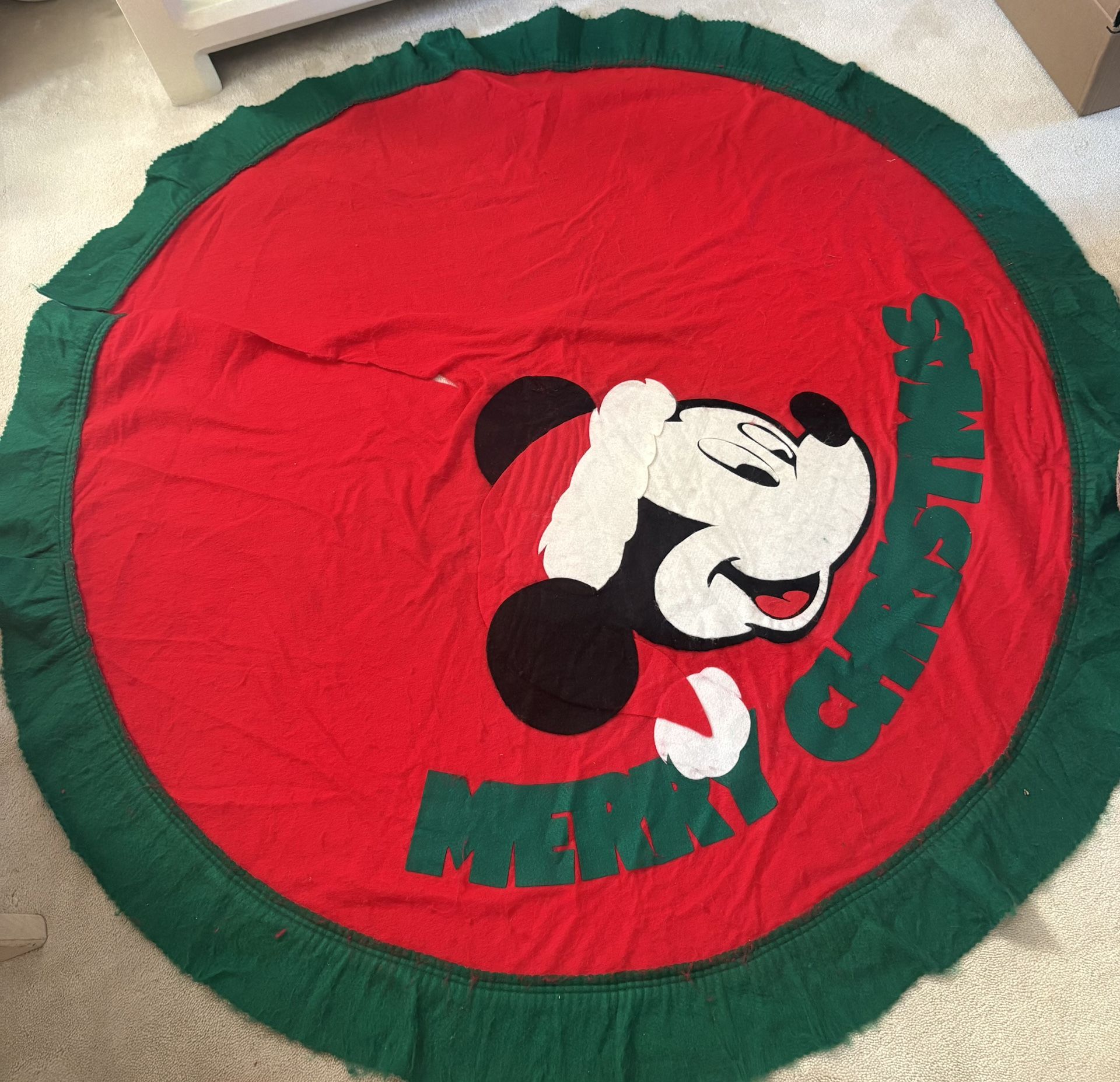 Mickey Mouse tree skirt