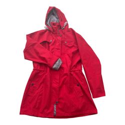 Rain Jacket Women Waterproof Long Lightweight Raincoat Hooded Windbreaker