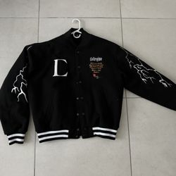 Black Civil Regime Varsity Jacket Brand New 