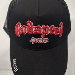 Godspeed Black/Red Trucker Hat