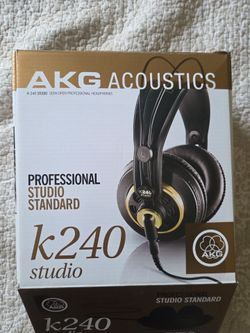 AKG k240 headphones