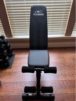 Move out sale - Adjustable foldable weight bench