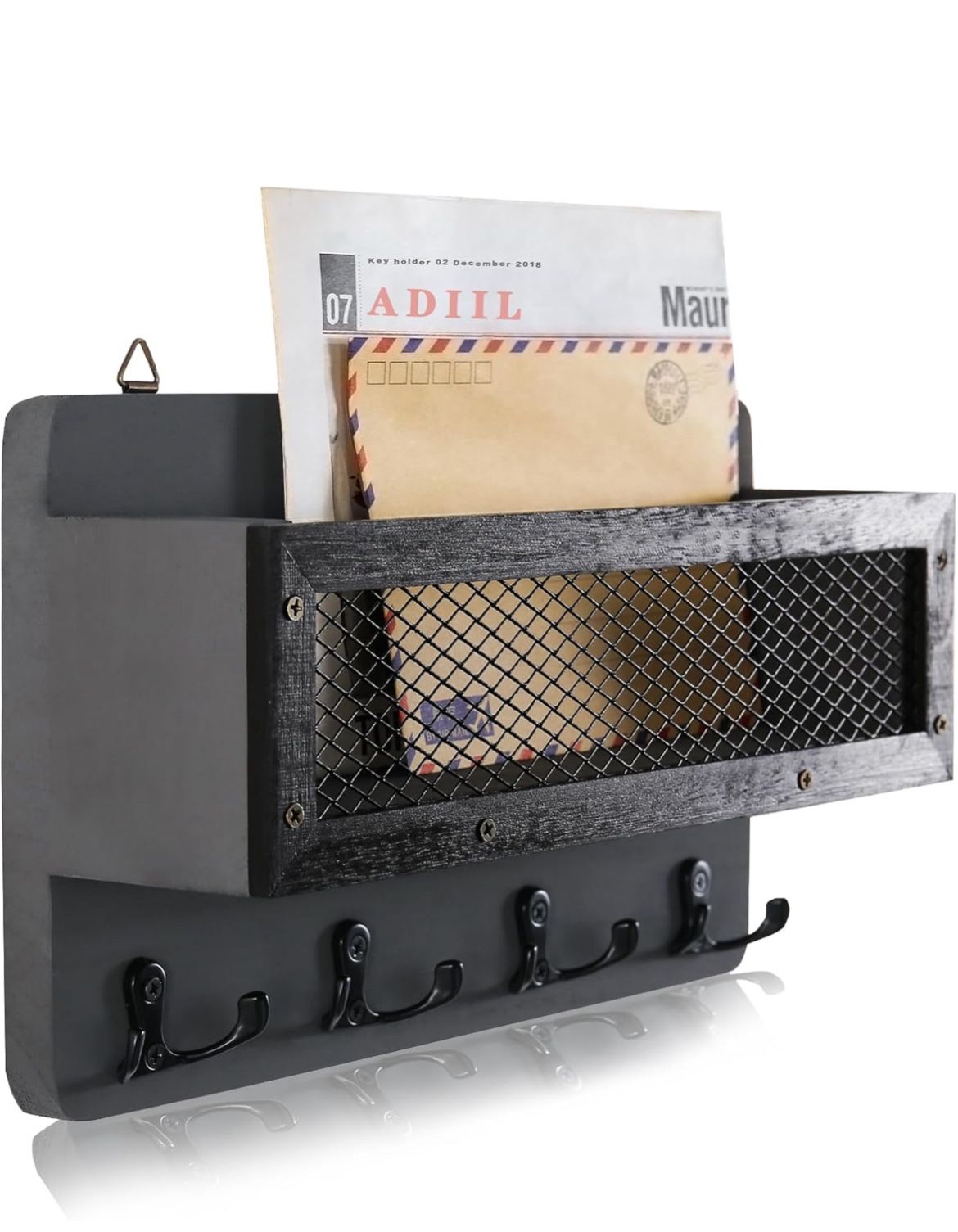 Wall Mail & Keys Holder