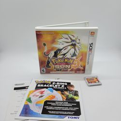 Pokemon Sun CIB Complete Nintendo 3DS