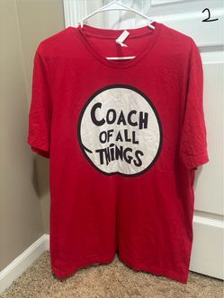 Women’s Short Sleeve Coaches T-Shirts (2)-Size XL