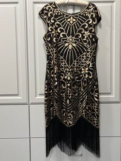 1920’s Style Flapper Dress and Accessories