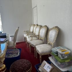 Vintage European White, cream, Furniture