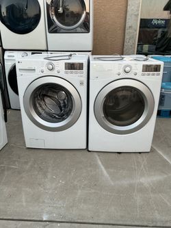 Lavadora y secadora de gas LG