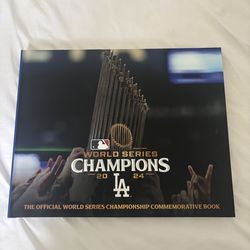 Los Angeles Dodgers 2024 World Series Championship Commemorative Book