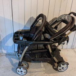 Double Seat Stroller