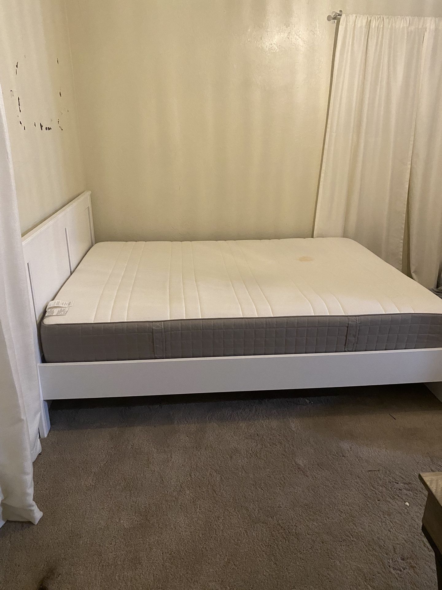 Ikea Queen Bed Frame for Sale in Redlands, CA OfferUp
