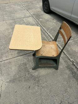 Vintage School Desk