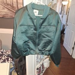 Womens Dark Green Dress Jacket